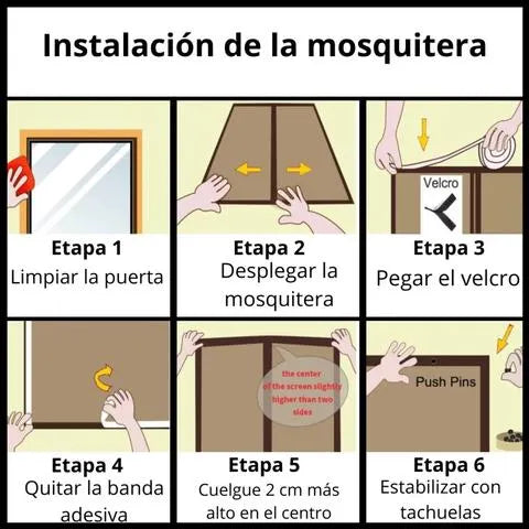 Cortina Magnética Antimosquitos